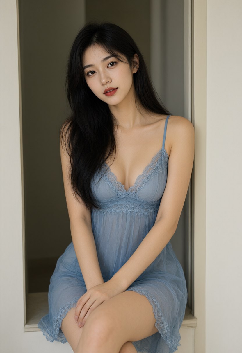 录音棚里的女声独唱